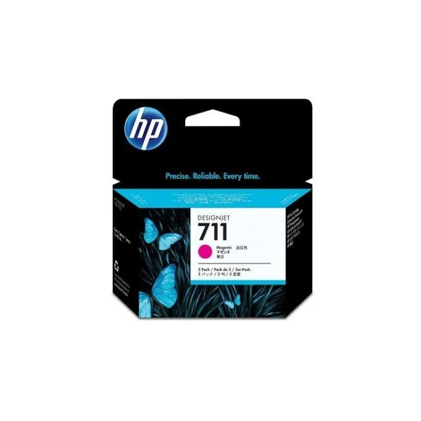 Atramentová náplň HP CZ135A HP 711 magenta (3x29 ml) pre DesignJet T120/T520/T130/T530