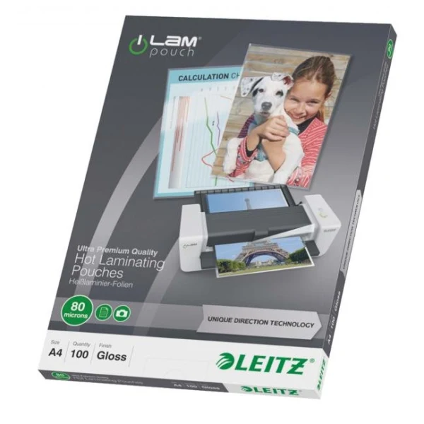 Laminovacie fólie Leitz A4 80 mic 