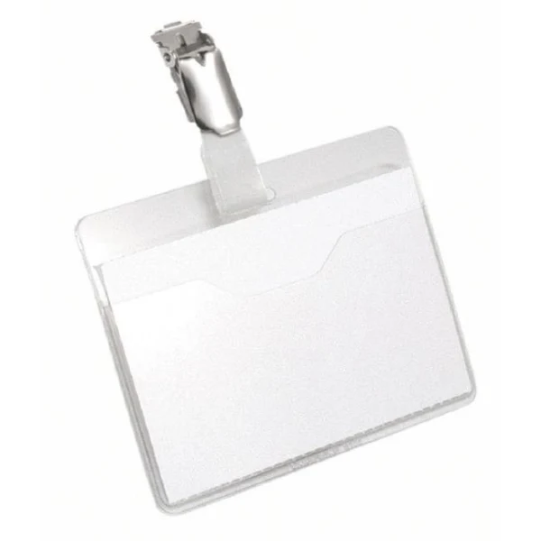 Visačka so štipcom horizontálna pootvorená DURABLE 90x60 mm 25ks 