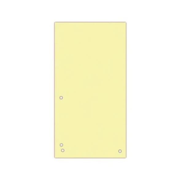 Kartónový rozraďovač DONAU úzky žltý 