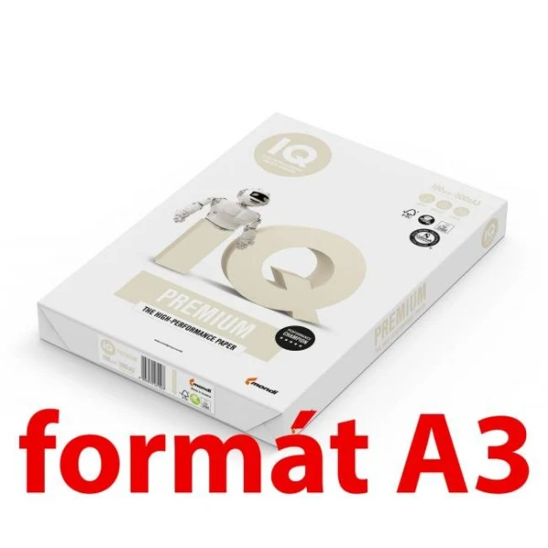 Kopírovací papier IQ premium A3, 80g 