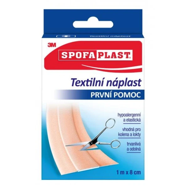 3M Spofaplast 164 Textilná elastická náplasť, 1 m x 8 cm 
