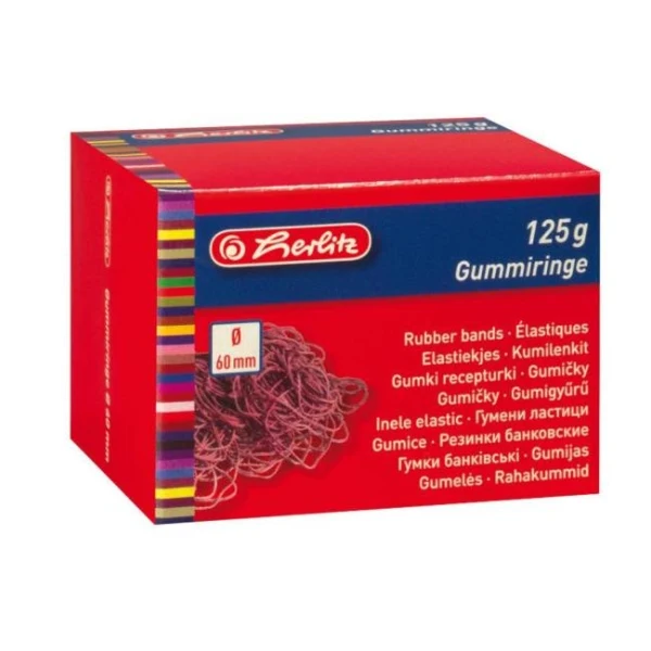 Gumičky Herlitz 60mm 125g 