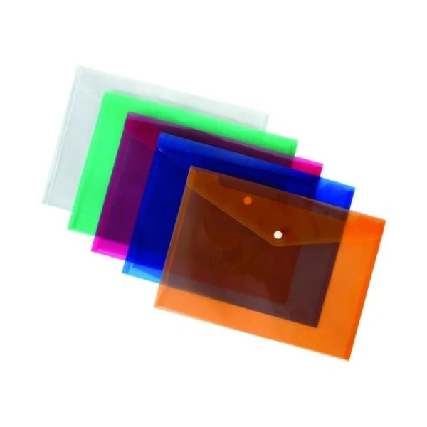 Plastový obal A5 s cvočkom Karton PP červený 