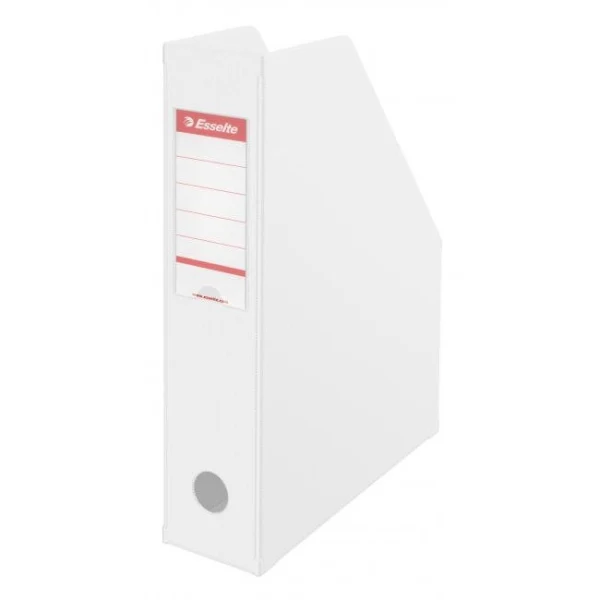 Stojan na časopisy Esselte VIVIDA 7cm biely 