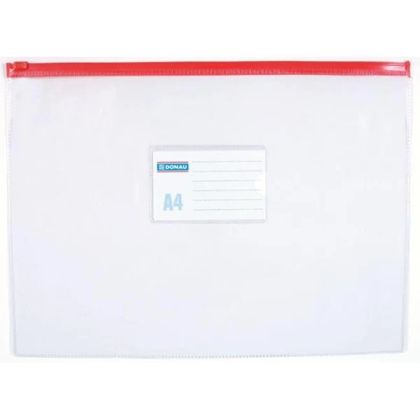 Plastový obal A4 so zipsom DONAU 