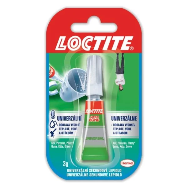 Sekundové lepidlo Loctite Super Bond Liquid 3g 