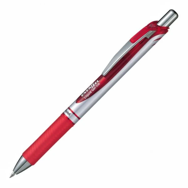 Gélový roller Pentel Energel 07, červený 