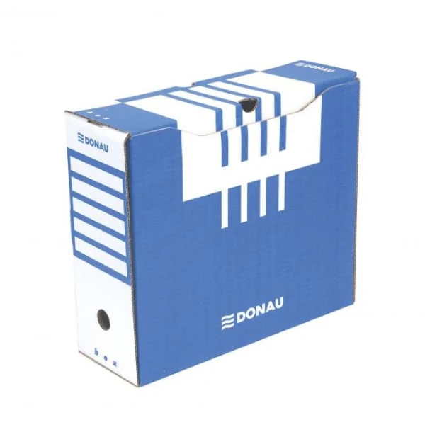 Archívny box DONAU 120mm modrý 