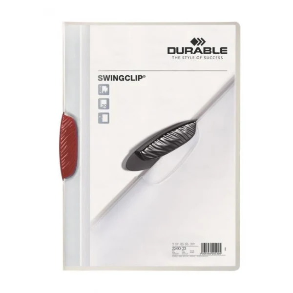 Obal s klipom SWINGCLIP červený 