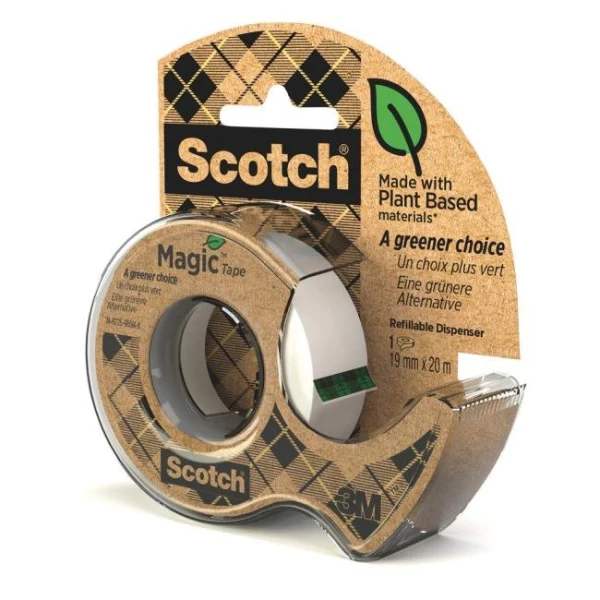 Lepiaca páska Scotch Magic neviditeľná popisovateľná 900 19 mm x 20 m s dispenzorom 