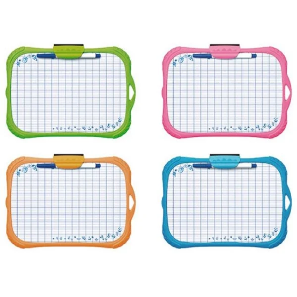 Tabuľka KEYROAD Mini s fixkou, A4, mix farieb 