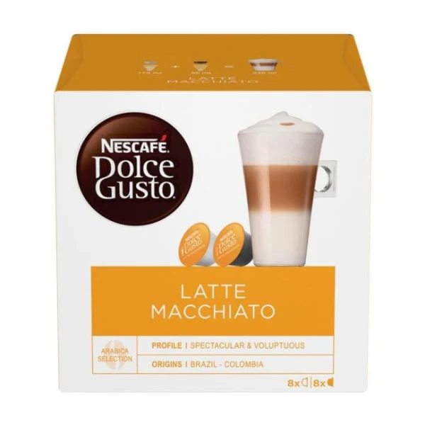Kávové kapsule DOLCE GUSTO Latte Macchiato (16 ks) 