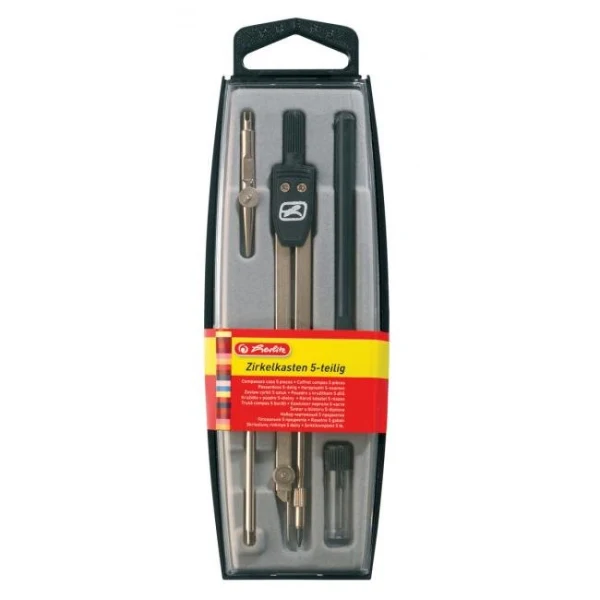 Rysovacia súprava Herlitz 5-dielna, čierna 