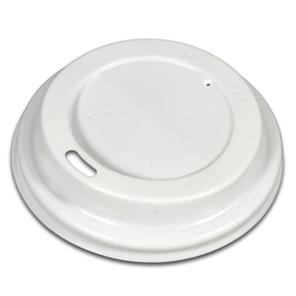 Plastové viečko biele 62 mm `Coffee to go` 100ks 
