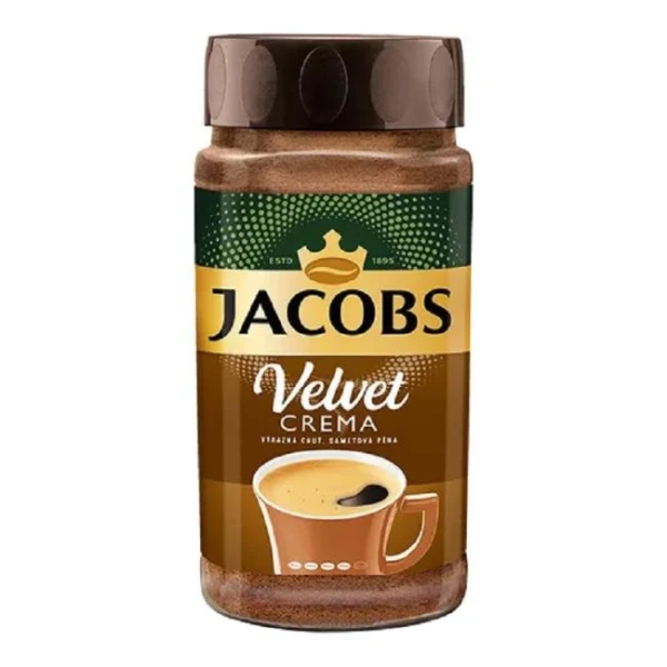 Káva JACOBS Velvet Crema instantná 200 g 