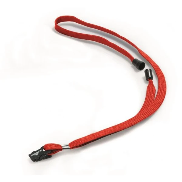 Závesný remienok DURABLE 10mm červený 10ks 