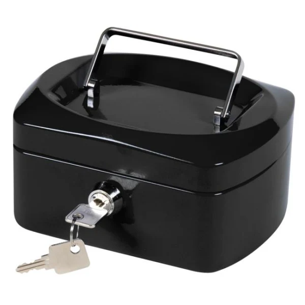 Pokladnička Q-CONNECT 155x75x120mm čierna 