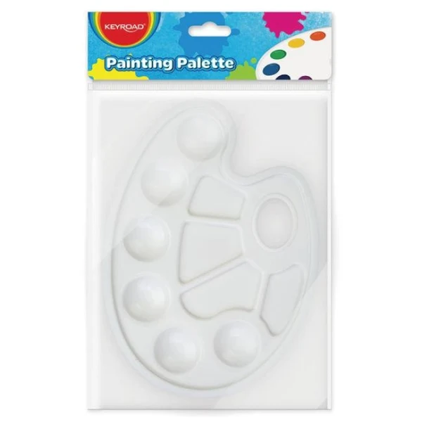 Paleta maliarska KEYROAD biela 