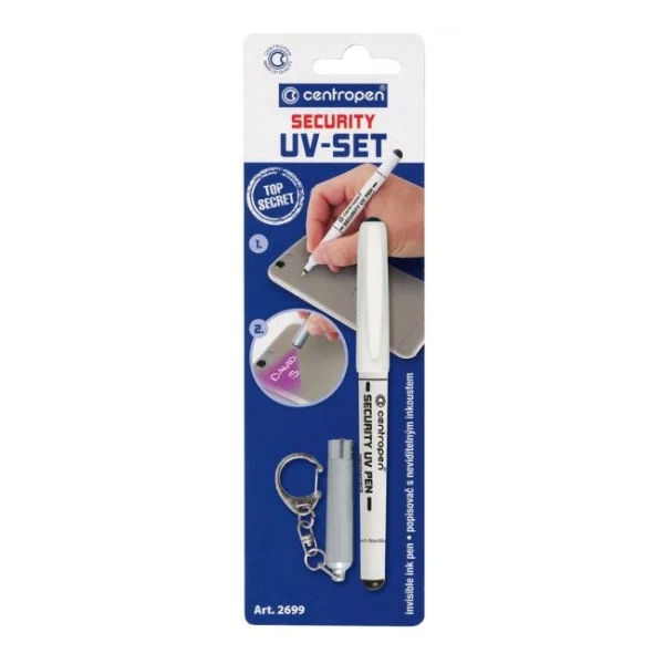 Popisovač Centropen 2699 s UV lampou 