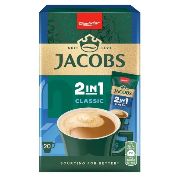 Káva JACOBS 2in1 248g box 