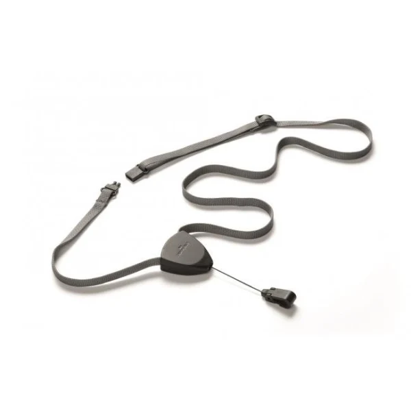 Závesný remienok DURABLE FLEX so šnúrkou čierny 10ks 