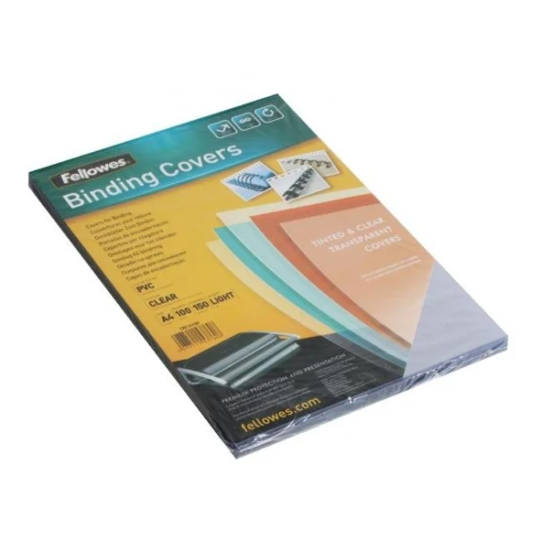 Plastové obálky na krúžkovú väzbu Prestige A4 150 mic. číre 